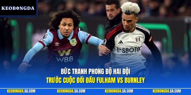 Bức tranh phong độ hai đội trước cuộc đối đầu Fulham vs Burnley